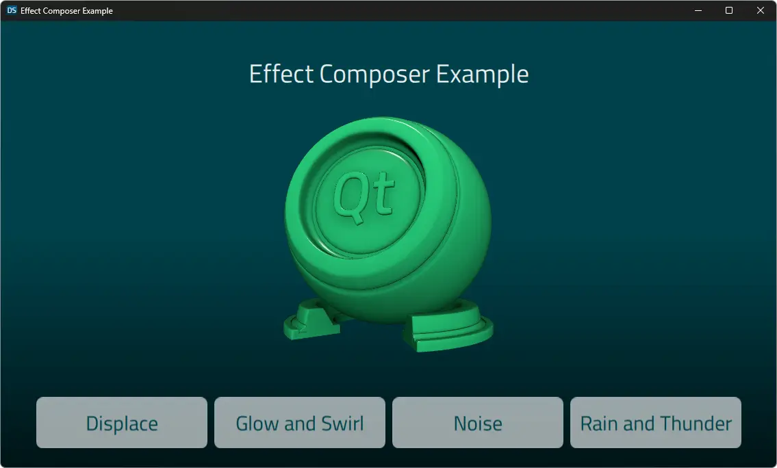 The Effect Composer example project