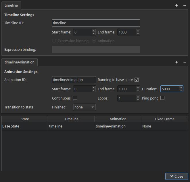 Setting up the SplashScreen animation.