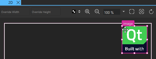 Move cursor in the 2D view