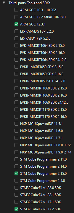 Thrid party tools in Qt Maintenance tool.