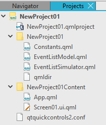 Qt Design Studio project files