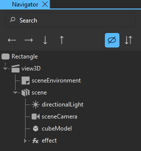 Custom effect in Navigator