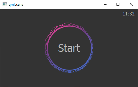 Start screen