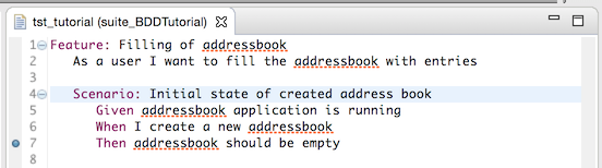 Breakpoint in Feature file