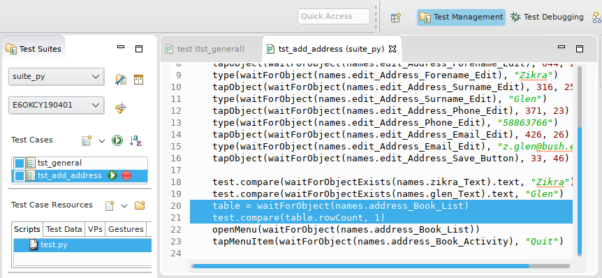 "Manually entered verification points"