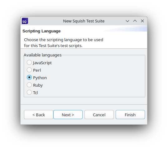 "Scripting Language page"